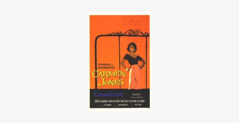 Cinema - Posterazzi - Top Seller Carmen Jones Movie Poster Print, transparent png download