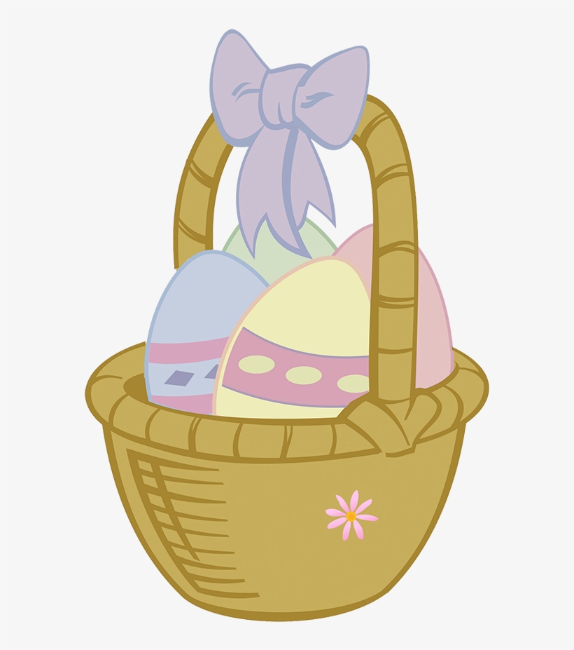 Basket With Easter Eggs - Easter Egg Basket Gif Transparent, transparent png download