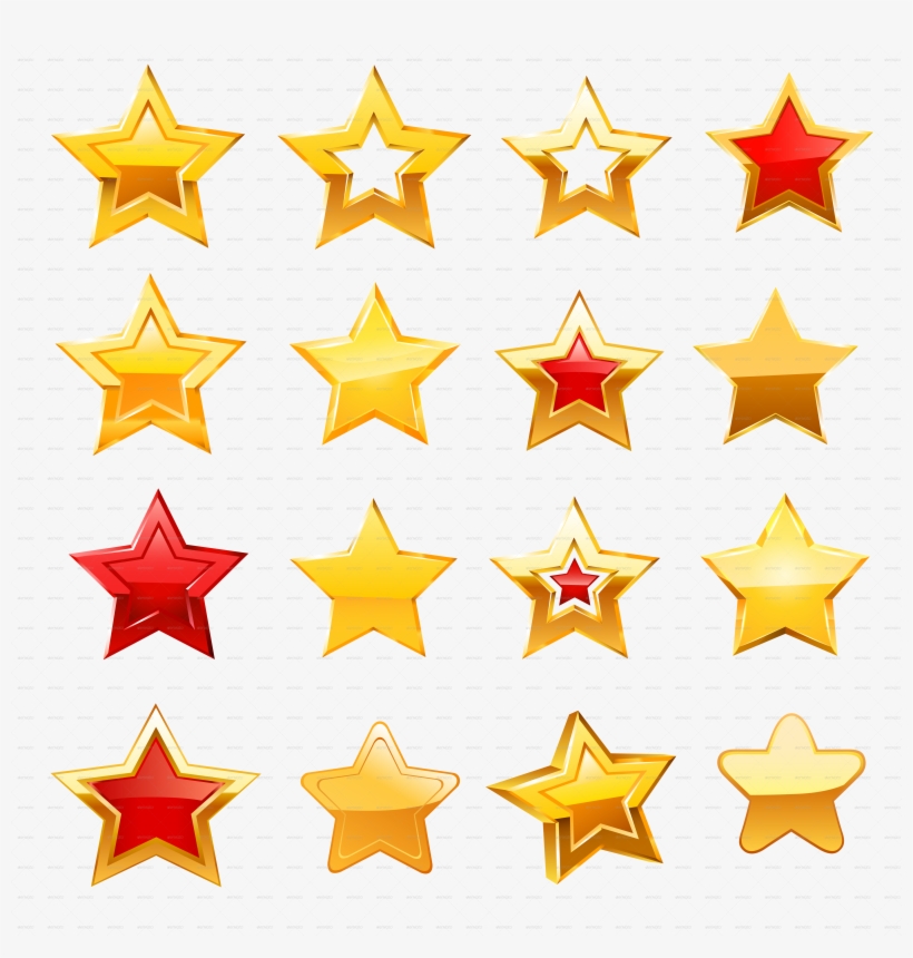 Stars Set/stars Set Stars Set/stars Set - Evening Icon, transparent png download