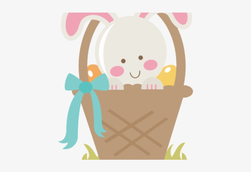 Easter Basket Bunny Png Transparent Images - Portada Para Cuaderno De Recados, transparent png download