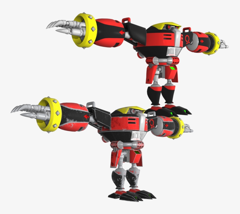 Download Zip Archive - Sonic Forces E 123 Omega, transparent png download