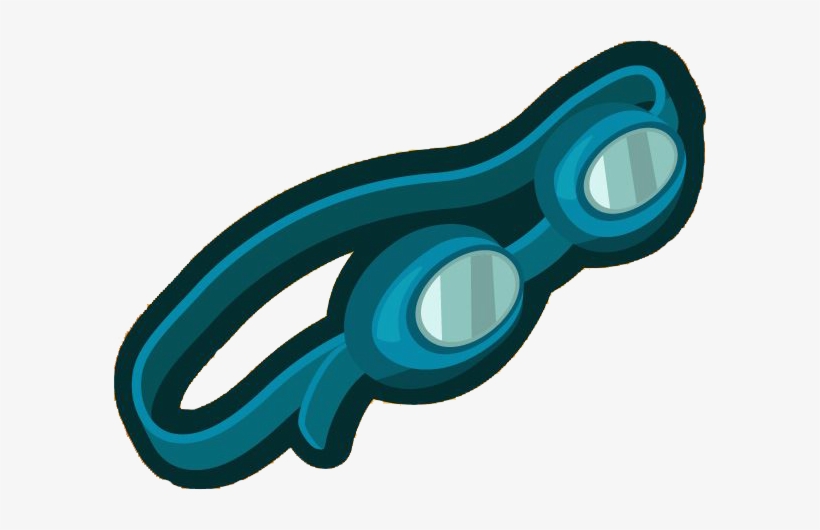 Swimming Goggles - Swimming Goggles Clipart Png, transparent png download
