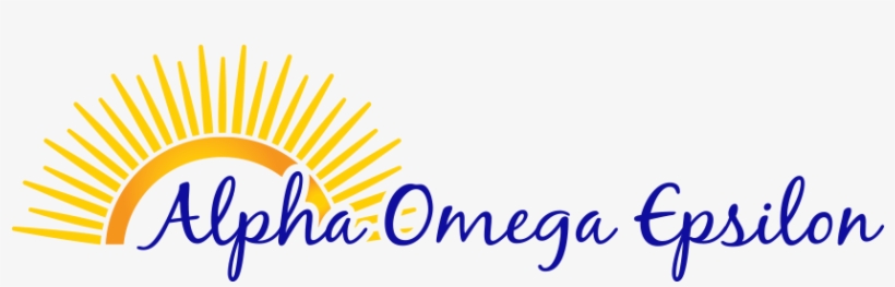 Alpha Omega Epsilon Logo, transparent png download