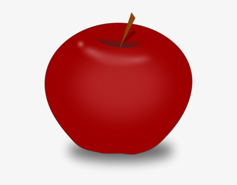 Red Apple Design Clipart Png, transparent png download