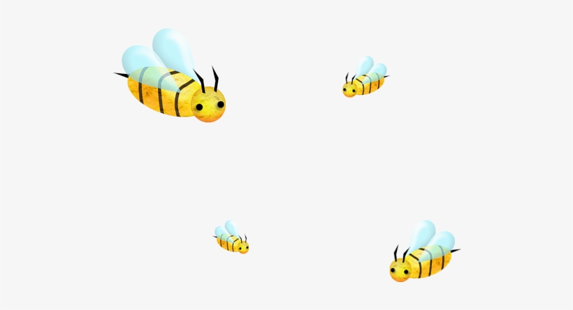 Bumble Bees, Illustration - Illustration, transparent png download