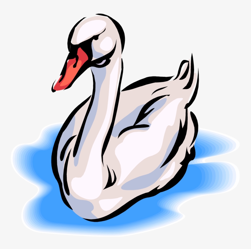 Clip Arts Related To - Swan Clipart Png, transparent png download