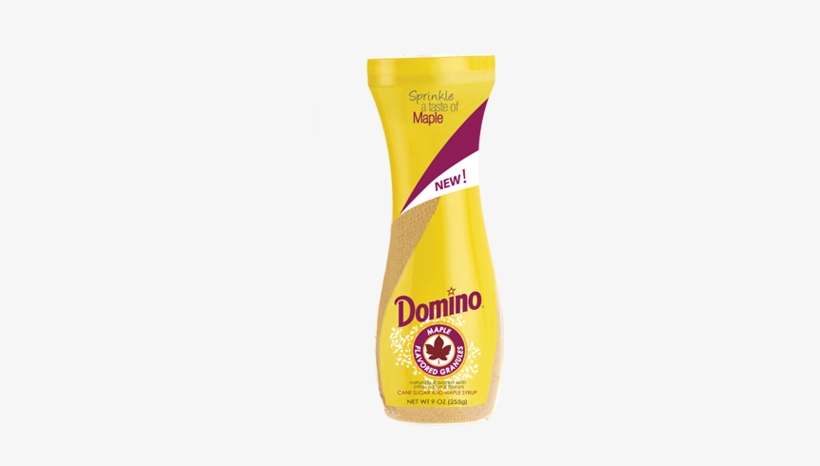 Maple Flavored Granules Flip-top Canister - Domino Maple Flavored Granules, transparent png download