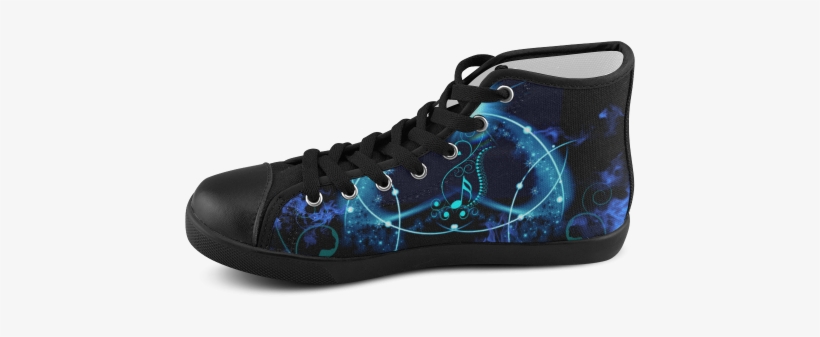 Clef With Awesome Light Effects Shower Curtain, transparent png download