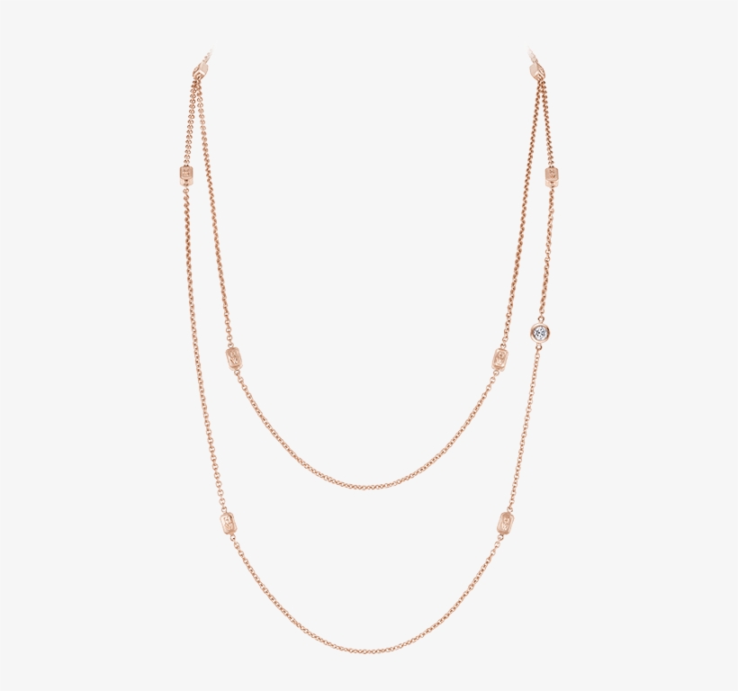 Png Rose Gold Necklace, transparent png download