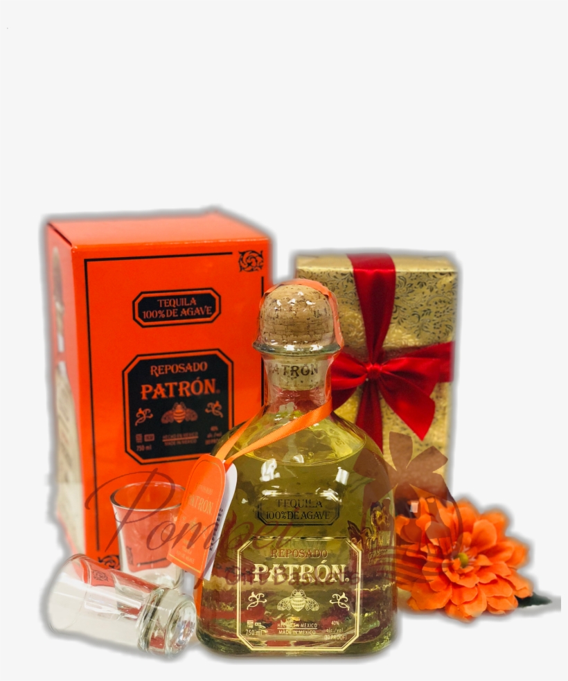 Perfect Patron Tequila Gift Set, Valentines Day Gift - Patron Anejo Aged Tequila 70cl, transparent png download