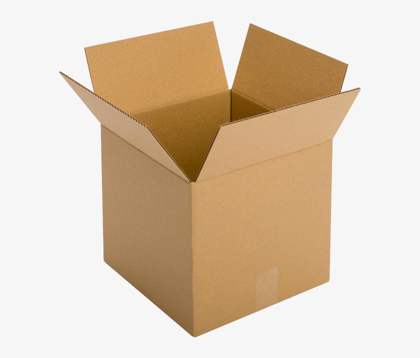 Pratt Recycled Corrugated Cardboard Box, transparent png download