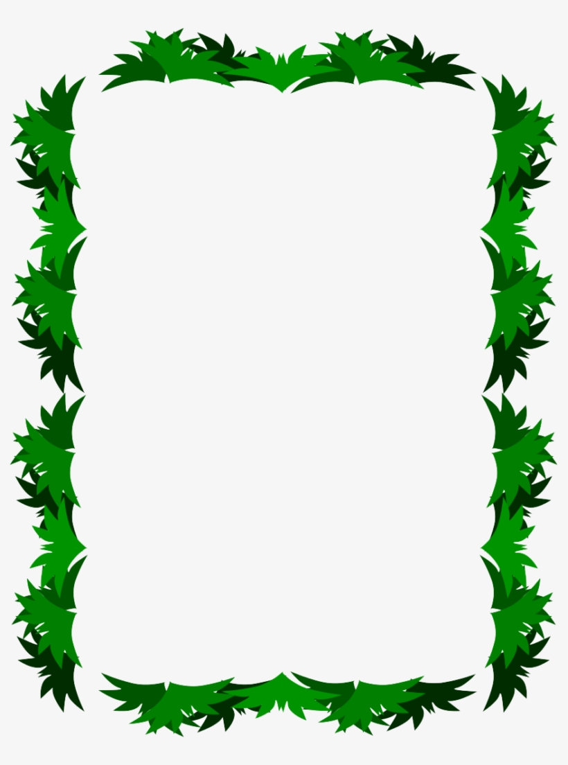Leaf Frame Png Transparent Image - Frame Border, transparent png download