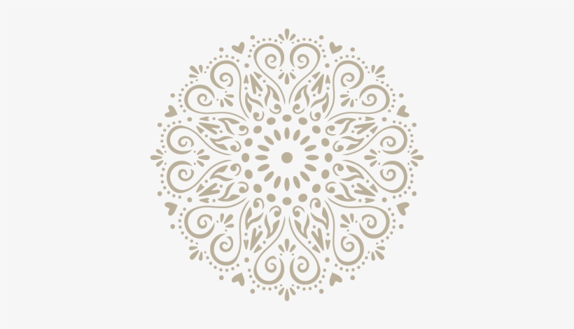 Mandala Stencil Png - Mandala Para Hacer Stencil, transparent png download