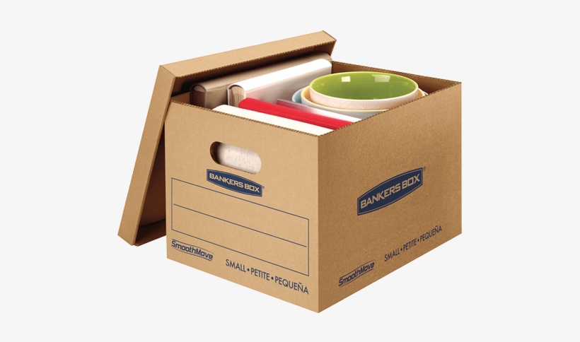 Classic Moving Box - Large Bankers Box, transparent png download