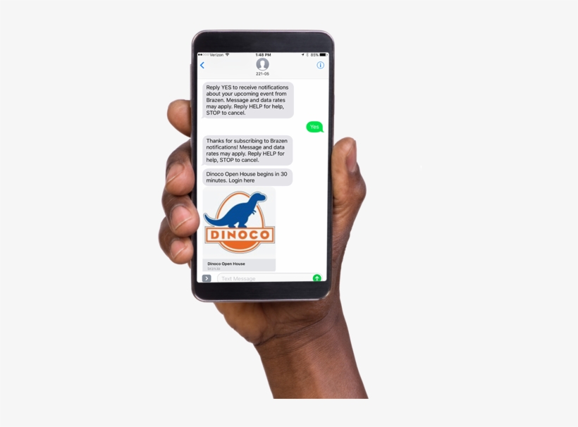 Iphone Text Message Reminder - Smartphone, transparent png download