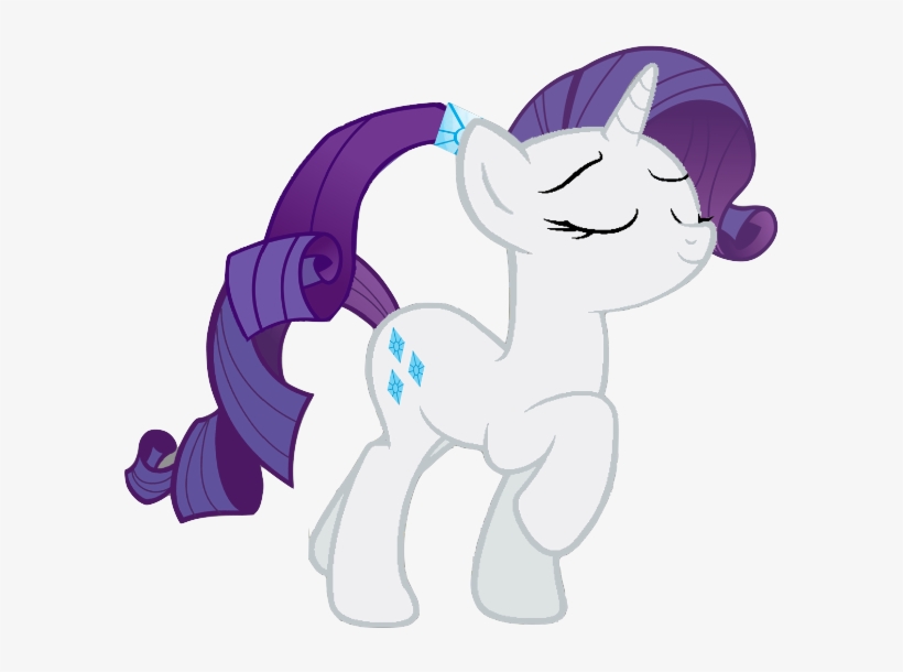 Rarity With A Ponytail, transparent png download