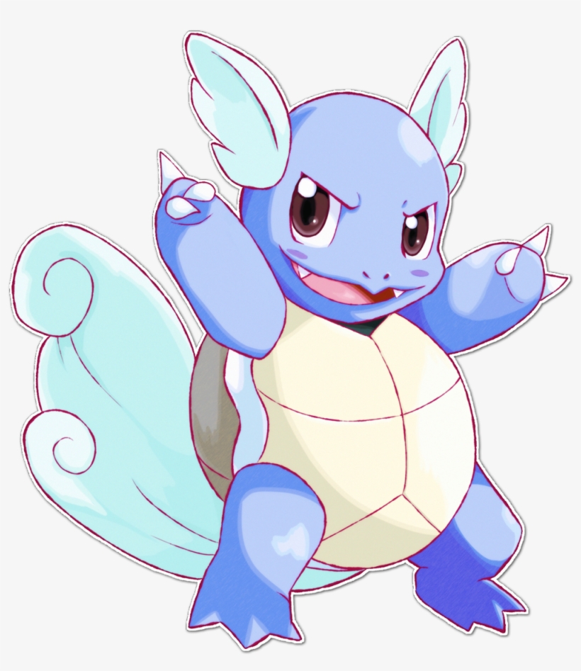 Wartortle - Easy Drawing Of Wartortle, transparent png download