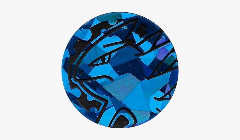 Hs2 Blue Tyranitar Coin Card Scan, transparent png download