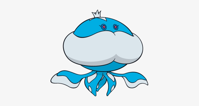 The Tactic Is To Put Down Spikes Then Just Whirlwind - Pokemon Jellicent, transparent png download