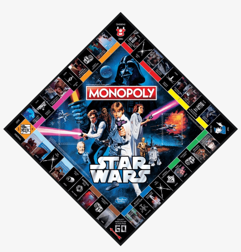 Up Next Is The Black Series Force Fx Lightsaber, With - Star Wars Monopoly 40th Anniversary Edition, transparent png download