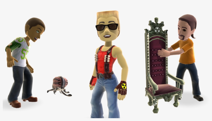 Thumb Duke X360 Theme Large Thumb Duke Ps3 Theme Large - Cool Free Xbox 360 Avatar, transparent png download