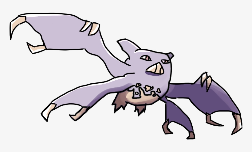Alola Crobat - Alola, transparent png download