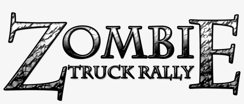 Zombie Truck Rally - Calligraphy, transparent png download