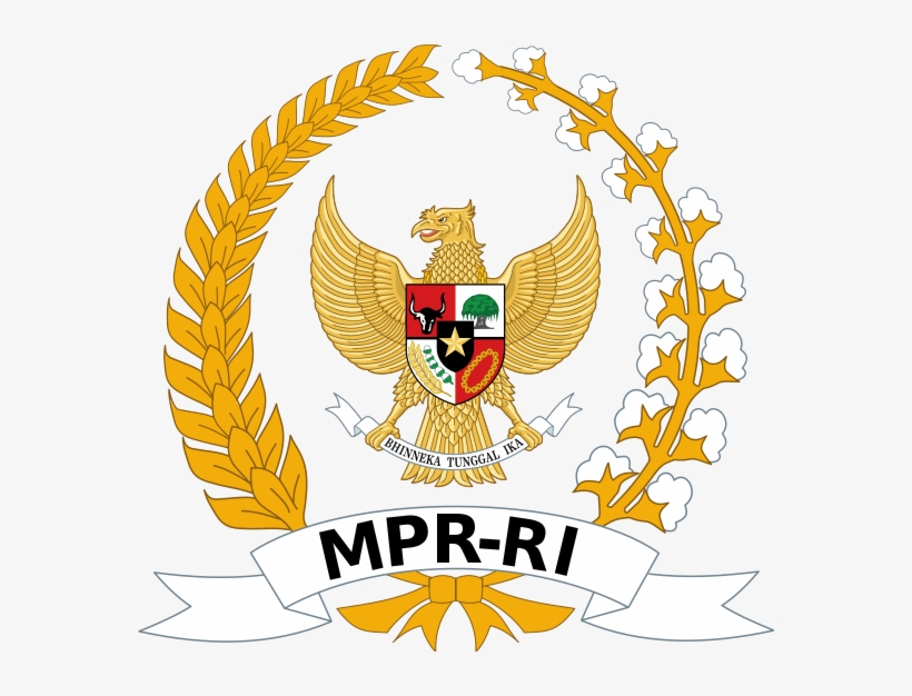 Coat Of Arms Of The People's Consultative Assembly - Majelis Permusyawaratan Rakyat, transparent png download