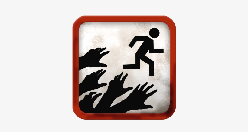 Why Not Try Being Chased By Ravenous A Horde Of Zombies - Zombies, Run!, transparent png download