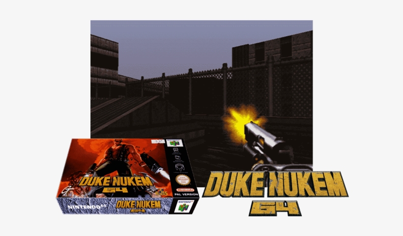 Duke Nukem 64-image - Duke Nukem 64, transparent png download