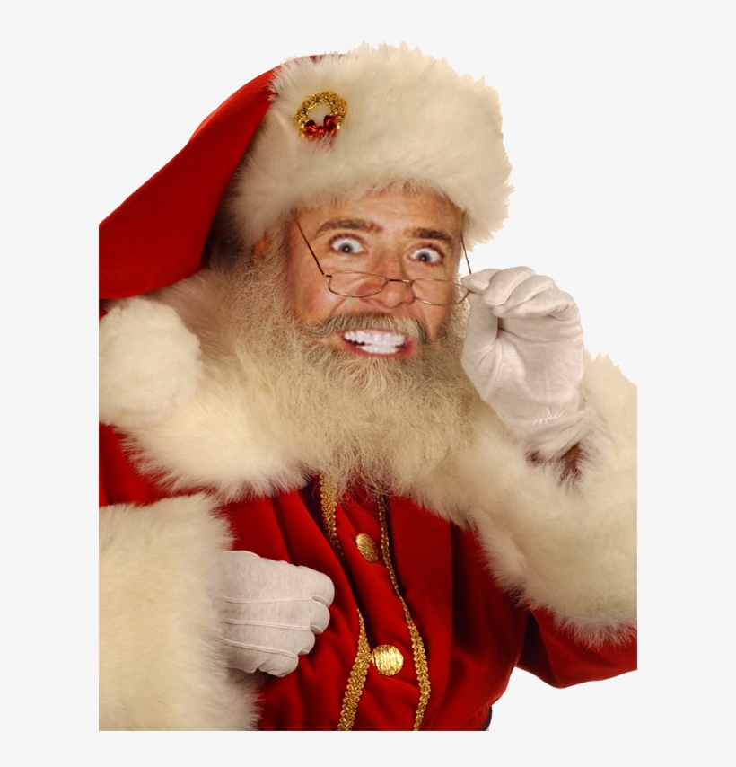 St Nic Olas Cage - Nicolas Cage Papai Noel, transparent png download