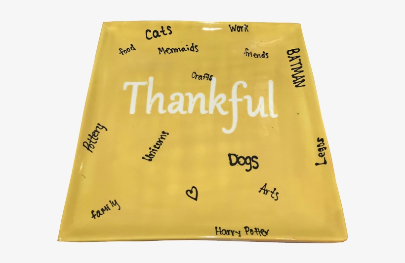 Creative Kids Thankful Plate 6 12 Year Olds - Gold, transparent png download