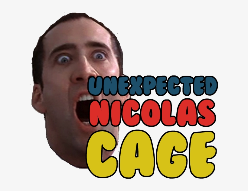 Unexpected Nicholas Cage - Nicolas Cage, transparent png download