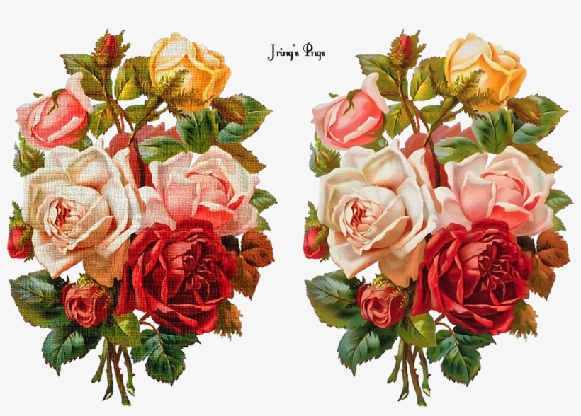 Imagenes Para Decoupage Vintage Para Pantalla Hd 2 - Mother's Day Roses Throw Blanket, transparent png download