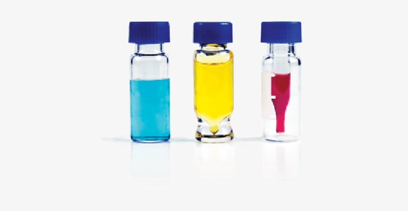 Banner Black And White Bottle Transparent Vial - Phenomenex Vials, transparent png download