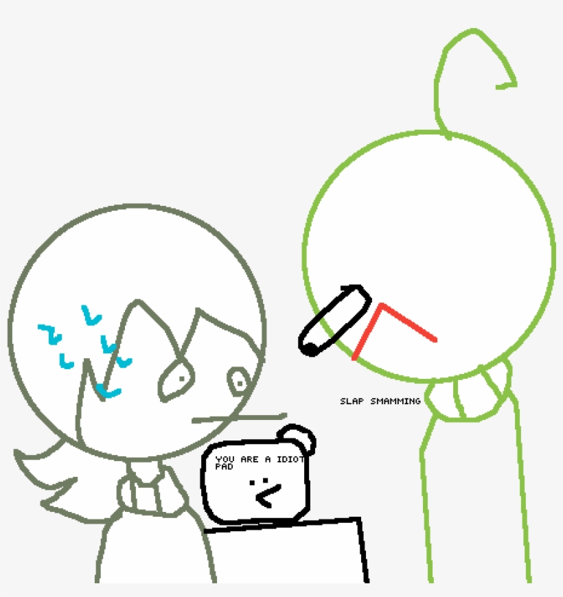 *slap Intensifies* This Is My First Time Playing - Cartoon, transparent png download