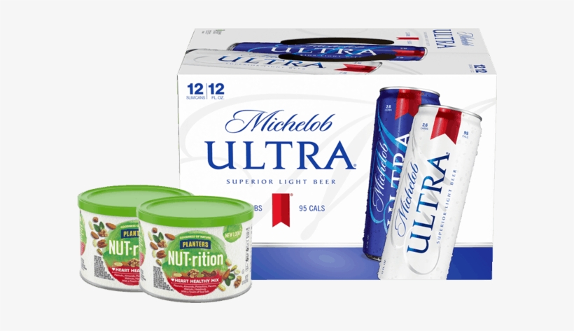 Michelob Ultra Beer - 12 Pack, 12 Fl Oz Cans, transparent png download