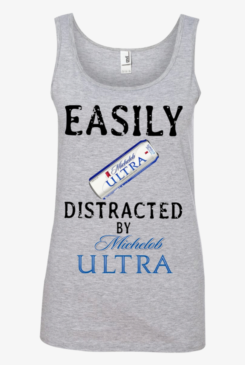 Easily Distracted By Michelob Ultra T Shirt Hoodie - Easily Distracted By Jeeps And Dogs, transparent png download