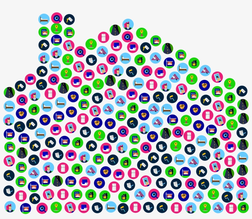 This Free Icons Png Design Of House Real Estate Icons, transparent png download