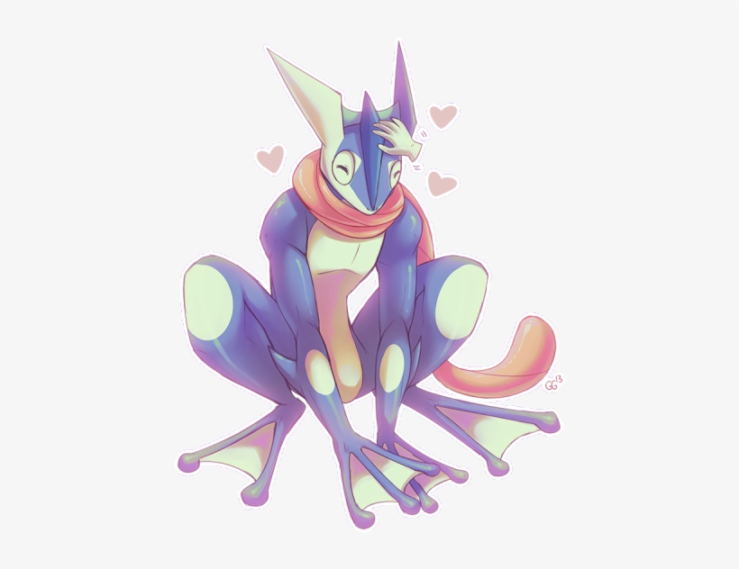 Greninja By Quiixotic Cool, Cute And Sexy In One Design - Protective Pokemon, transparent png download