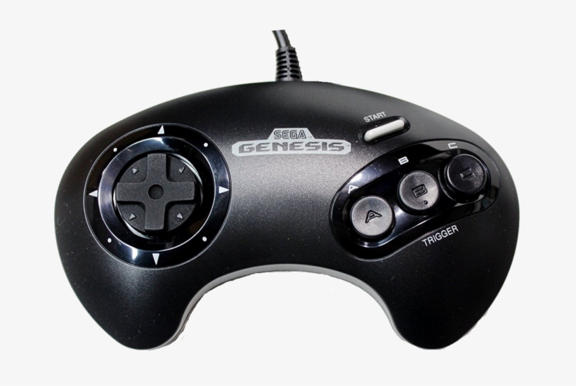 Sega Genesis 1650 Controller - Control De Sega Genesis, transparent png download