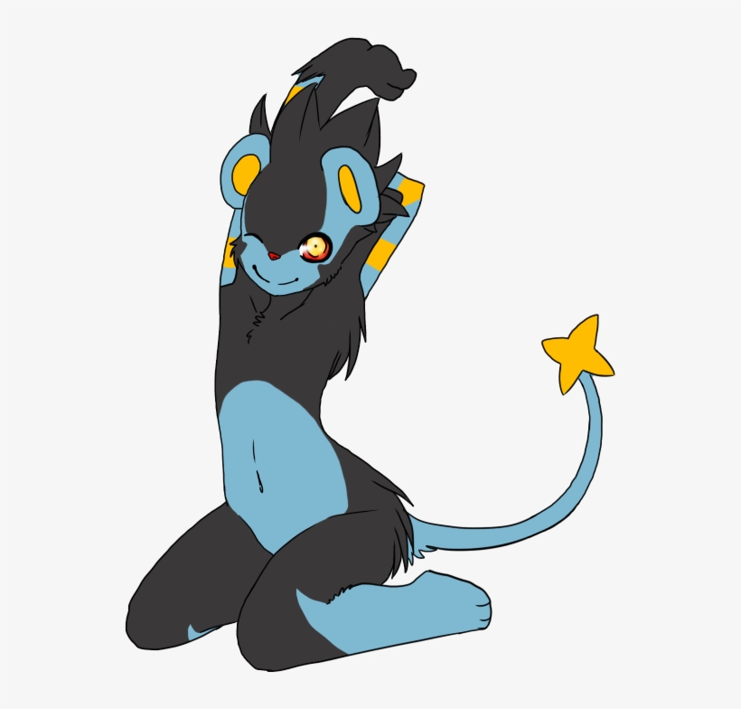 Luxray Boy - Cute Luxray, transparent png download