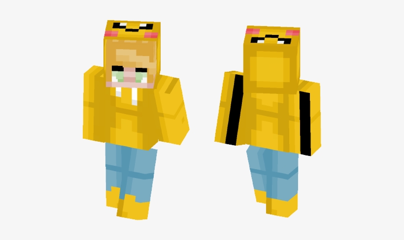 Pikachu Boy D1dd13's Request - Minecraft, transparent png download