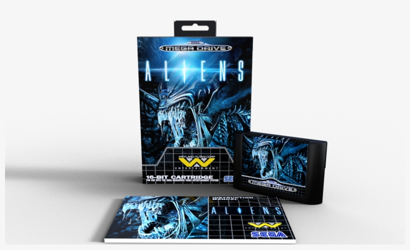 Aliens Sega Genesis Sega Megadrive - Aliens (blu-ray + Dvd) (walmart Exclusive), transparent png download