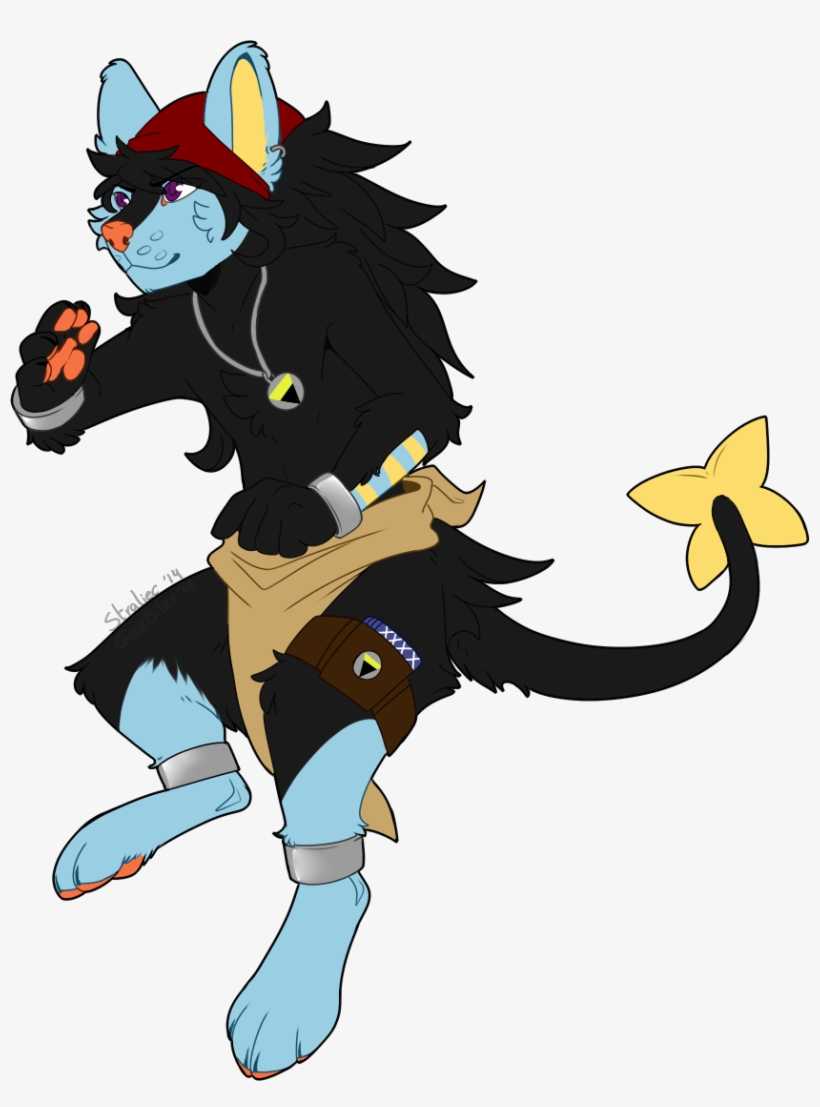 Miguel The Luxray - Cartoon, transparent png download