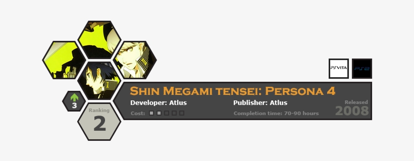 Persona 4 Is A Turn-based Rpg Which Follows The Main - Graphic Design, transparent png download