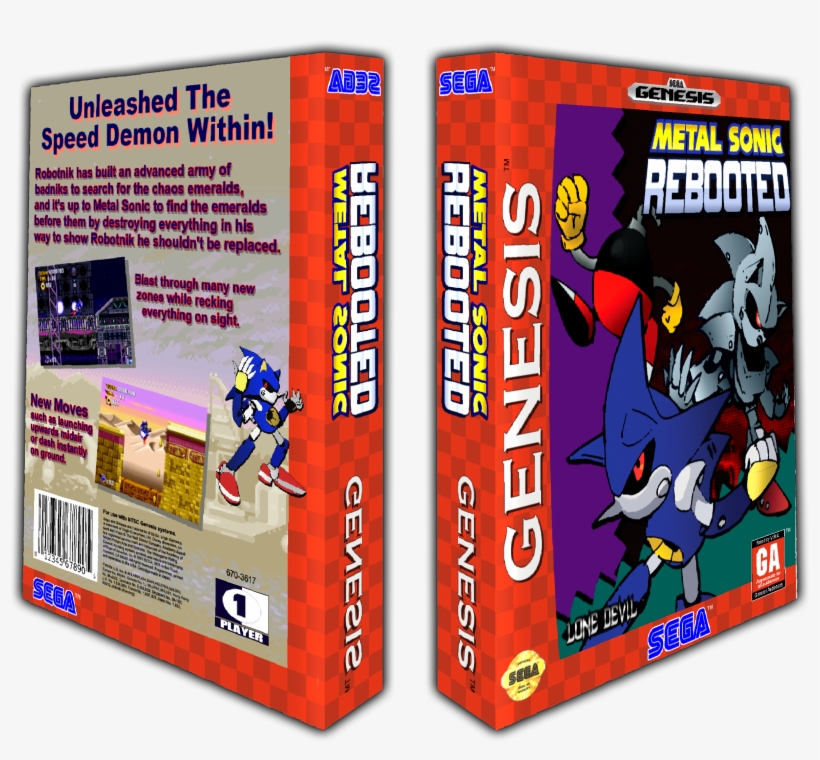 Metal Fangs Genesis Cover Png - Pc Game, transparent png download