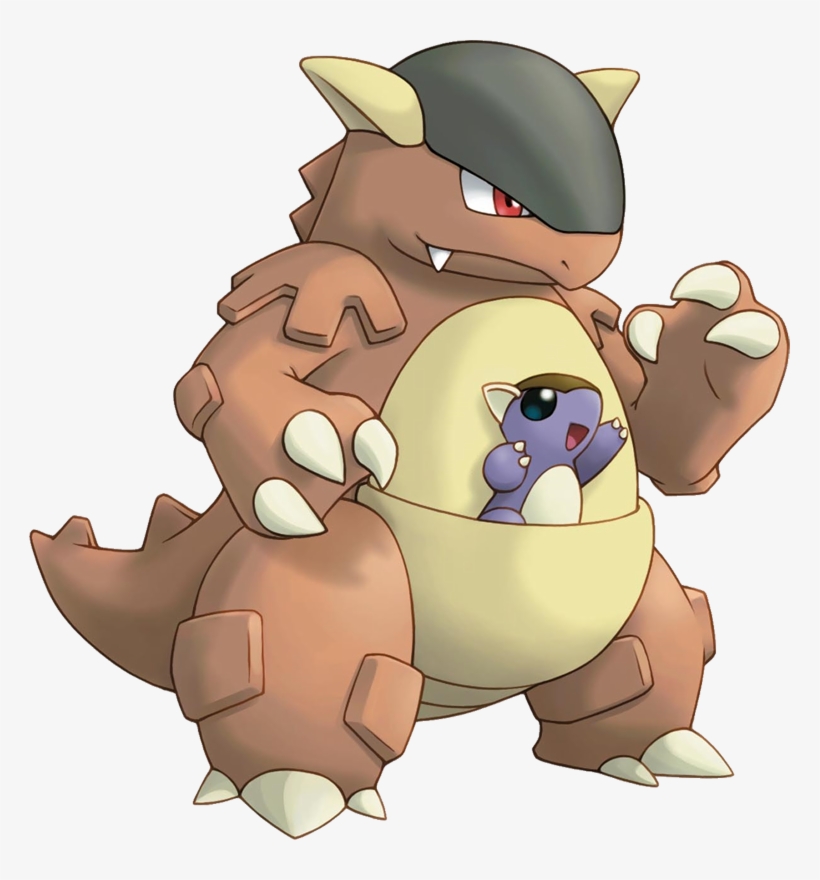 Pokemon Kangaskhan Is A Fictional Character Of Humans - Pokemon Tcg: Mega Gyarados Collection Card Game, transparent png download