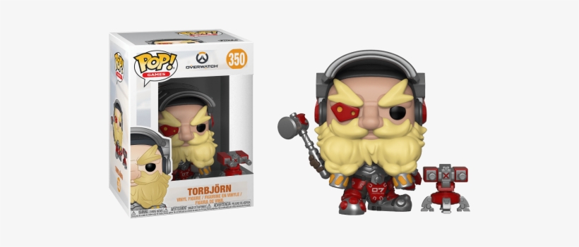 Vinyl Torbjorn - Overwatch Torbjorn Pop Vinyl, transparent png download