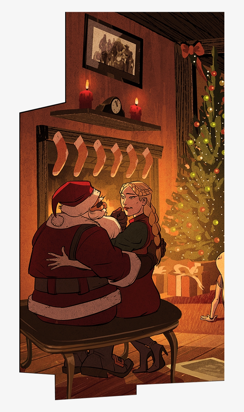Overwatch Torbjorn Christmas Comic, transparent png download